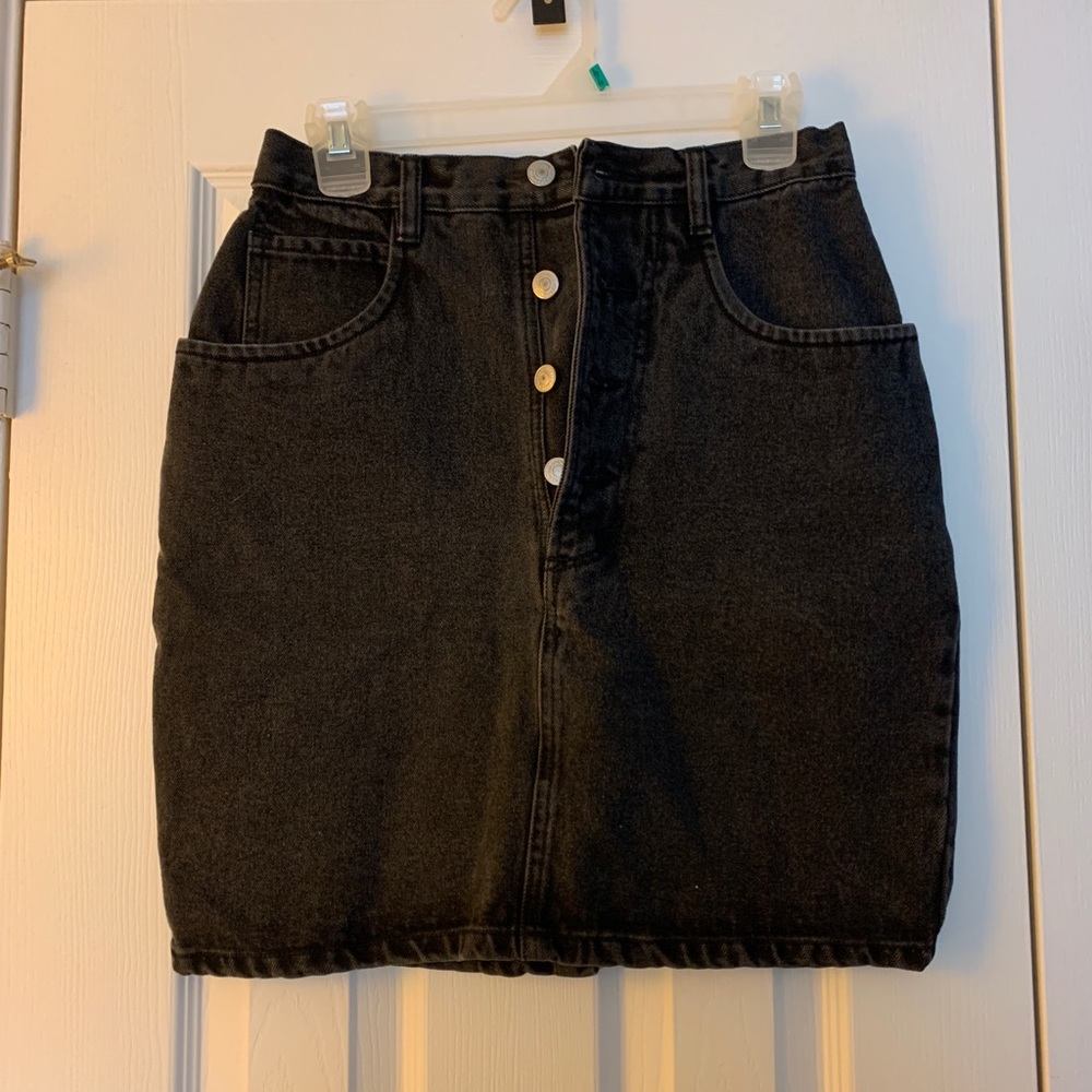 Vintage jordache jean skirt